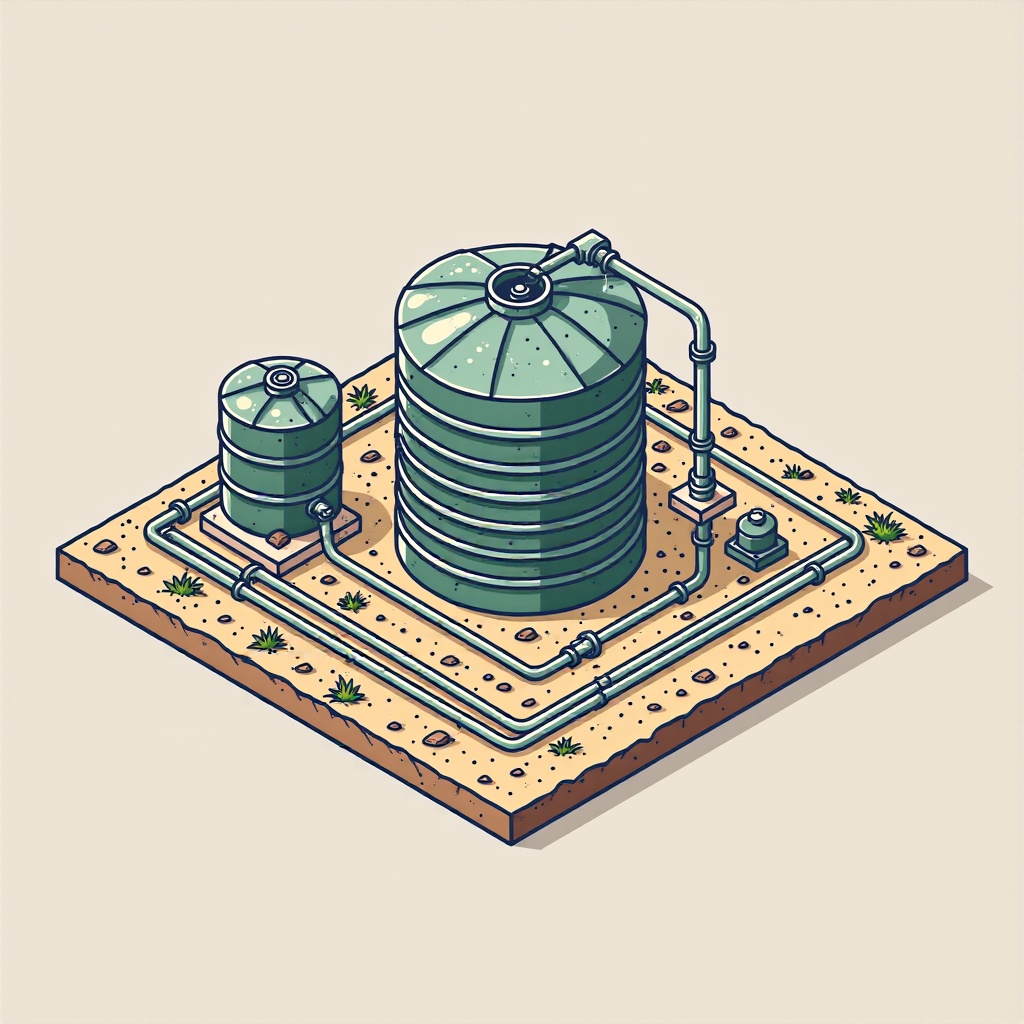 Cistern + Pump